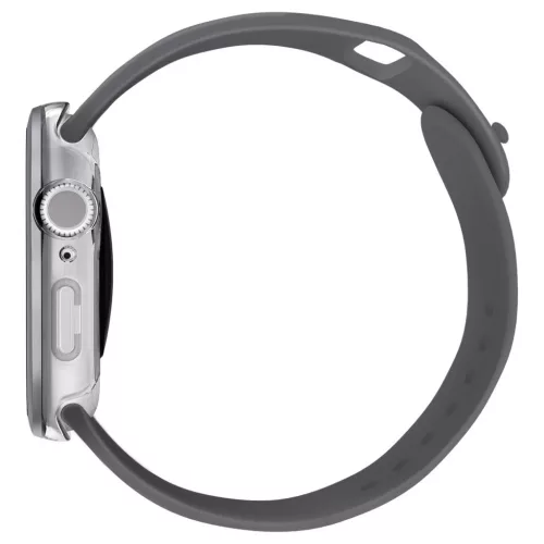 Tok UNIQ Voute Apple Watch Series 10 / 11 46mm készülékhez edzett üveg ezüst