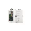 Guess GUHCP13SHFLSB iPhone 13 mini készülékhez kemény tok Flower Strap kék