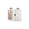Guess GUHCP13SHFLSD iPhone 13 mini készülékhez kemény tok Flower Strap arany