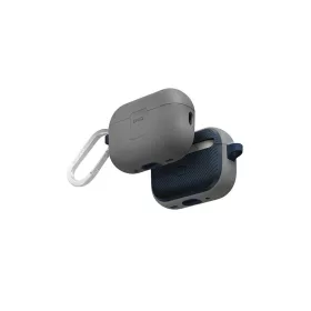   UNIQ Clyde Lock Case AirPods Pro 2 készülékhez (2022/2023) – kréta szürke – tengerkék