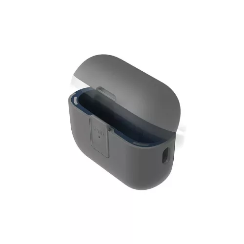 UNIQ Clyde Lock Case AirPods Pro 2 készülékhez (2022/2023) – kréta szürke – tengerkék