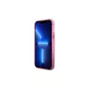Guess GUHCP14XLC4PSGP iPhone 14 Pro Max 6.7" készülékhez kemény tok Liquid Glitter 4G Transculent rózsaszín