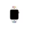 Apple Watch MYD62AM/A 42/44/45mm készülékhez Nike Sport Band Pride Edition óraszíj fehér