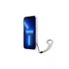 Guess GUHCP13SHFLSN iPhone 13 mini készülékhez 5,4 hüvelykes Flower Strap kemény tok zöld