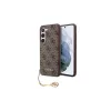 Guess GUHCS23MGF4GBR S23+ S916 készülékhez kemény tok 4G Charms Collection barna