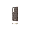 Guess GUHCS23MGF4GBR S23+ S916 készülékhez kemény tok 4G Charms Collection barna