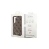 Guess GUHCS23MGF4GBR S23+ S916 készülékhez kemény tok 4G Charms Collection barna