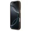 Case Guess Peony Hot Stamp tok MagSafe iPhone 17 Pro készülékhez barna