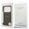 Case Guess Peony Hot Stamp tok MagSafe iPhone 17 Pro készülékhez barna