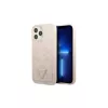 Guess GUHCP13XP4TPP iPhone 13 Pro Max 6,7 készülékhez kemény tok 4G Triangle Logo kártyatartó rózsaszín