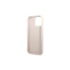 Guess GUHCP13XP4TPP iPhone 13 Pro Max 6,7 készülékhez kemény tok 4G Triangle Logo kártyatartó rózsaszín