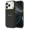 Guess Peony Hot Stamp MagSafe tok iPhone 17 Pro készülékhez fekete