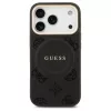 Guess Peony Hot Stamp MagSafe tok iPhone 17 Pro készülékhez fekete