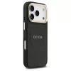 Guess Peony Hot Stamp MagSafe tok iPhone 17 Pro készülékhez fekete