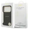 Guess Peony Hot Stamp MagSafe tok iPhone 17 Pro készülékhez fekete