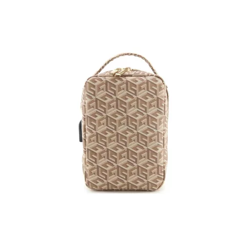 Guess táska GUHBHGCFSEW Organize GCube Stripe barna