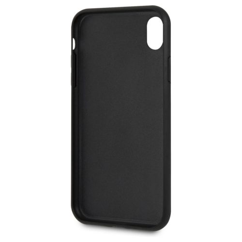 Karl Lagerfeld KLHCI61IKPUBL iPhone Xr készülékhez kemény tok Iconic Karl Embossed kék