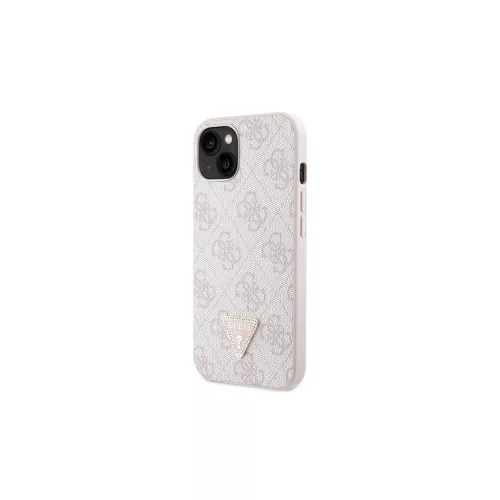 Guess GUHCP14XP4TDSCPP iPhone 14 Pro Max 6,7" keménytok készülékhez Crossbody 4G Metal Logo rózsaszín