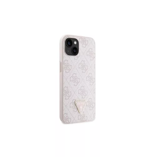 Guess GUHCP14XP4TDSCPP iPhone 14 Pro Max 6,7" keménytok készülékhez Crossbody 4G Metal Logo rózsaszín