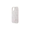 Guess GUHCP14XP4TDSCPP iPhone 14 Pro Max 6,7" keménytok készülékhez Crossbody 4G Metal Logo rózsaszín
