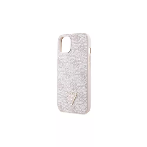 Guess GUHCP14XP4TDSCPP iPhone 14 Pro Max 6,7" keménytok készülékhez Crossbody 4G Metal Logo rózsaszín
