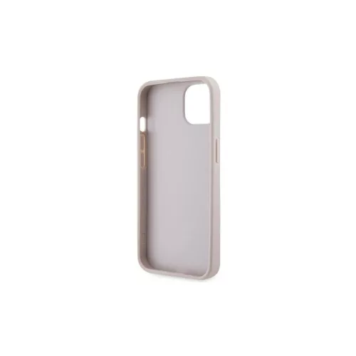 Guess GUHCP14XP4TDSCPP iPhone 14 Pro Max 6,7" keménytok készülékhez Crossbody 4G Metal Logo rózsaszín