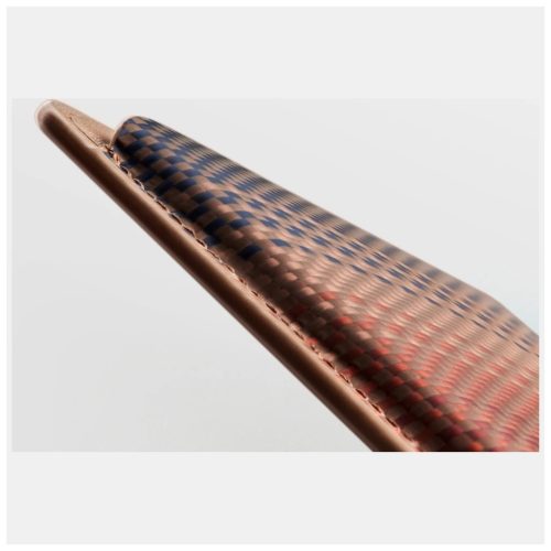 PITAKA MagSafe mágneses tárca Woven Wallet telefonhoz naplemente