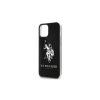 US Polo USHCP12MTPUHRBK iPhone 12/12 Pro 6,1" készülékhez tok Shiny Big Logo fekete