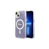 Guess GUHMP14SH4STU iPhone 14/15/13 6.1" készülékhez 4G MagSafe keménytok lila
