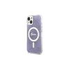 Guess GUHMP14SH4STU iPhone 14/15/13 6.1" készülékhez 4G MagSafe keménytok lila