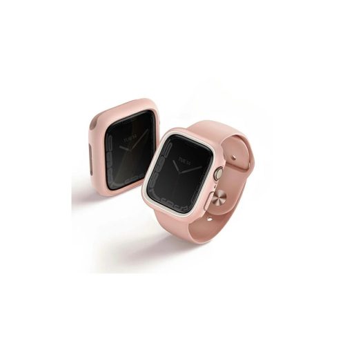 UNIQ Moduo Case Apple Watch Series 4/5/6/7/8/9/SE/SE2/SE3 44/45mm készülékhez tok rózsafehér