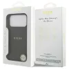 Guess Grained Ring MagSafe tok iPhone 17 Pro Max készülékhez fekete