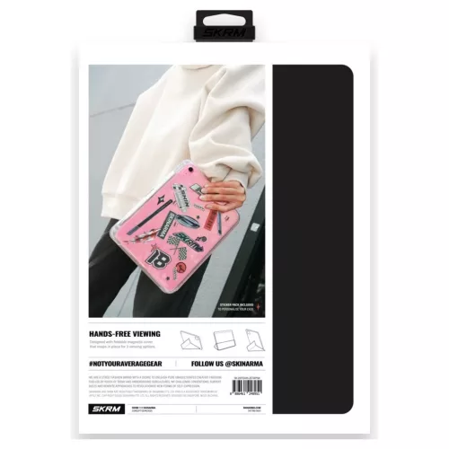 Skinarma Zeta tok iPad 11" A16 (2025) / iPad 10.9" 10 gen. (2022) készülékhez rózsaszín