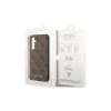Guess GUHCS23FEGF4GBR S23 FE S711 készülékhez kemény tok 4G Charms Collection barna