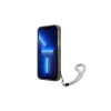 Guess GUHCP13SHTSGSK iPhone 13 mini készülékhez 5,4" kemény tok Translucent Stap fekete