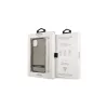 Guess GUHCP13SHTSGSK iPhone 13 mini készülékhez 5,4" kemény tok Translucent Stap fekete