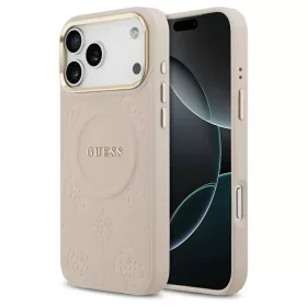   Guess Peony Hot Stamp MagSafe tok az iPhone 17 Pro Max készülékhez rózsaszín