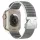 Beline szövött nejlon diagonális stílusú Parachute szíj Apple Watch 38/40/41mm készülékhez szürke