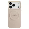 A fordítás a következő:Case Guess tok iPhone 17 Pro készülékhez – Peony Hot Stamp MagSafe, rózsaszín