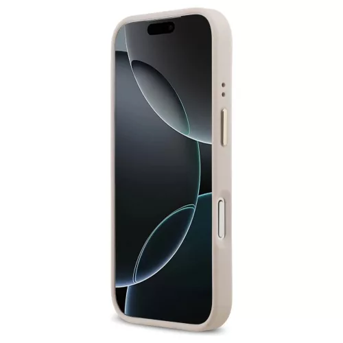 A fordítás a következő:Case Guess tok iPhone 17 Pro készülékhez – Peony Hot Stamp MagSafe, rózsaszín