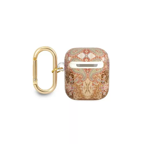 Guess GUA2HHFLD AirPods tok készülékhez Paisley Strap Collection arany