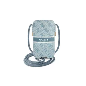 Guess Torebka GUPHL4GDBL 6,7" tok 4G Stripe kék