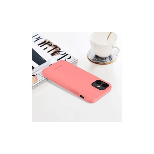 Mercury Soft tok Samsung S22 Ultra S908 készülékhez világos rózsaszín