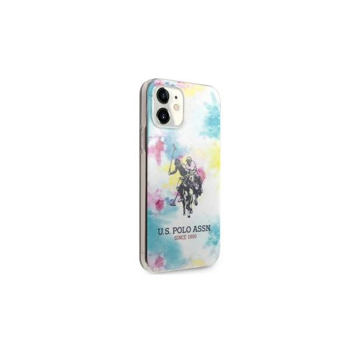 US Polo USHCP12SPCUSML iPhone 12 mini 5,4” készülékhez tok Tie & Dye Collection többszínű
