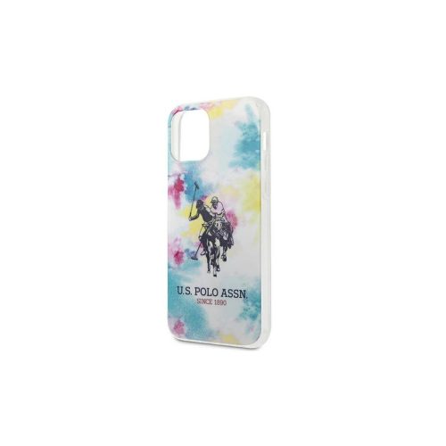 US Polo USHCP12SPCUSML iPhone 12 mini 5,4” készülékhez tok Tie & Dye Collection többszínű