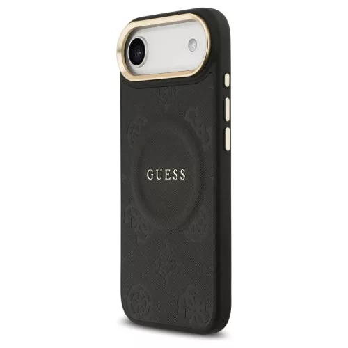 Guess Peony Hot Stamp MagSafe tok iPhone Air készülékhez fekete