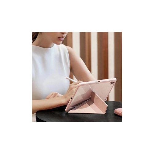 UNIQ Moven Case iPad Air 10.9 készülékhez (2022/2020) antimikrobiális tok pasztell rózsaszín