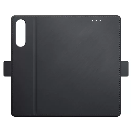 3MK Pénztárca tok Sony Xperia 10 V készülékhez fekete
