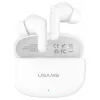 USAMS E05 TWS fülhallgató Bluetooth 6.0 drótlan fehér
