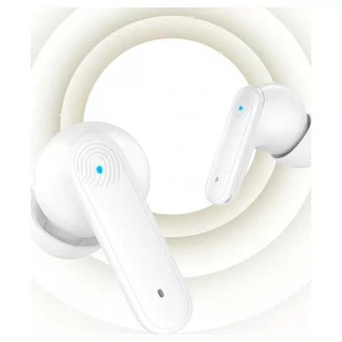 USAMS E05 TWS fülhallgató Bluetooth 6.0 drótlan fehér